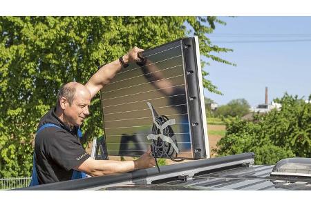 Campingbus Strom optimieren