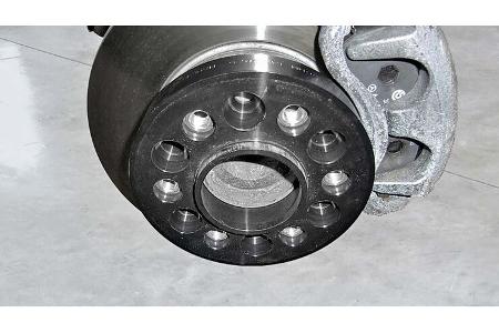 Distanzscheiben für Fahrstabilität