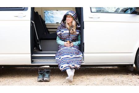 Kuschlig warm im Campingfahrzeug trotz Minusgraden