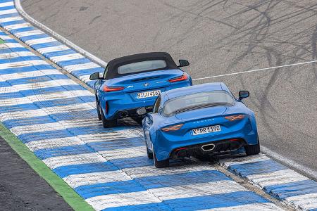 Alpine A110 gegen BMW Z4 Vergleichstest, ams 0221 