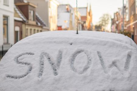 Winter, Schnee, Auto