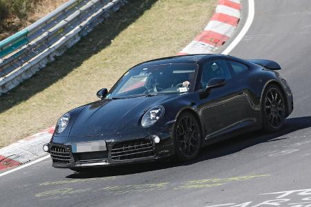 Erlkönig Porsche 911 Hybrid