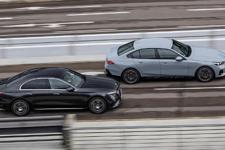 BMW 520d xDrive, Mercedes E 220 d 4Matic
