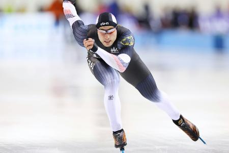 Eisschnelllauf: Dombek in Polen Siebter Eisschnelllauf: Dombek in Polen Siebter