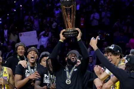 NBA Cup: Davis und James führen Lakers zum Triumph NBA Cup: Davis und James führen Lakers zum Triumph