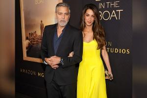 Auftritt in gelber Robe: Amal Clooney sorgt für Sommergefühle