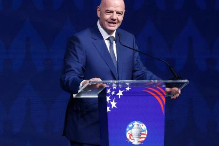 Infantino sieht sich als Kämpfer für sauberen Fußball Infantino sieht sich als Kämpfer für sauberen Fußball
