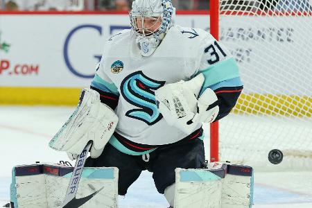 NHL: Grubauer fehlt Kraken länger NHL: Grubauer fehlt Kraken länger