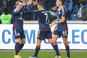 Sieg nach 0:2: Fortuna bleibt oben dran