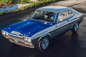 Dieser Renn-Capri gehörte einem Formel-1-Fahrer