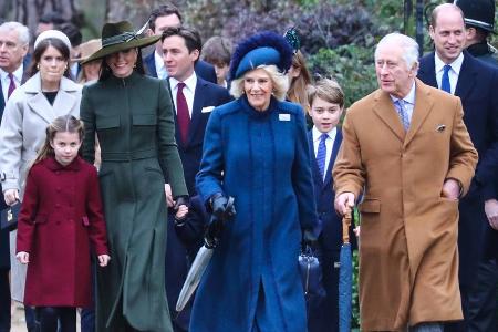 König Charles und Camilla laden zum Weihnachts-Lunch in Windsor König Charles und Camilla laden zum Weihnachts-Lunch in Windsor