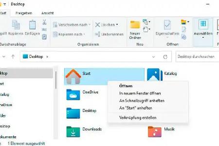 Die vorherige Ausführung des Windows Explorers mit dem Menüband und umfangreichem Kontextmenü kann durch einen Trick auch unter Windows 11 gestartet werden.