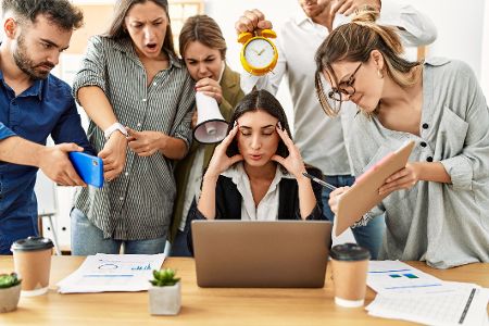 Stress bei der Arbeit