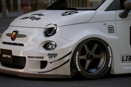 Abarth 595 Liberty Walk x LB-Works x Abas Works Tuning