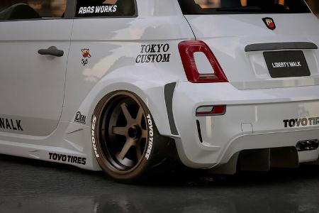 Abarth 595 Liberty Walk x LB-Works x Abas Works Tuning