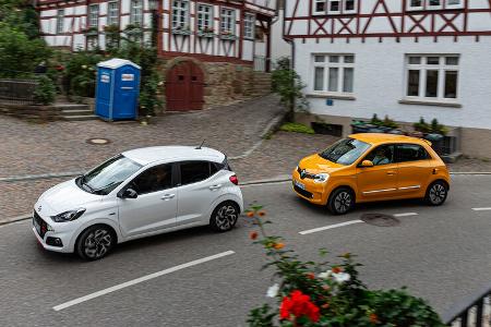 Hyundai i10 1.0 T-GDI N-Line, Renault Twingo Tce 90 Intens, Exterieur