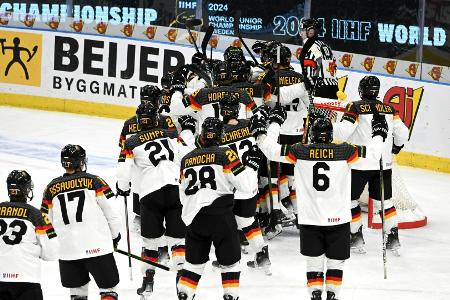Vor Abstiegsfinale: Eishockey-Junioren mit Zuversicht Vor Abstiegsfinale: Eishockey-Junioren mit Zuversicht