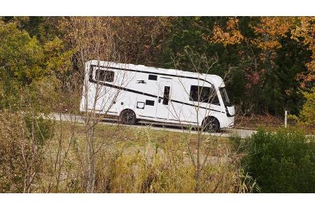 Seitansicht, integriertes Reisemobil, Kosmo