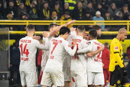 Platz 13: 1. FSV Mainz 05 - 37 Punkte aus 34 Spielen (48:59 Tore)