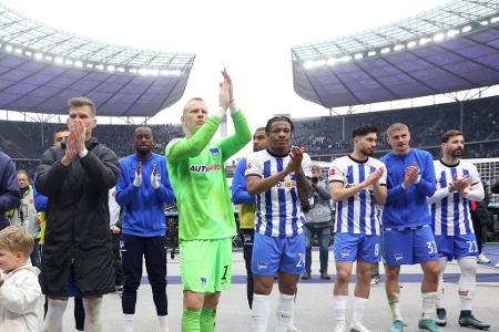 Platz 19: Hertha BSC - 15 Punkte aus 19 Spielen (23:47 Tore)