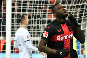 Medien: Leverkusen droht längerer Boniface-Ausfall