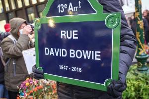 Straße in Paris nach David Bowie benannt