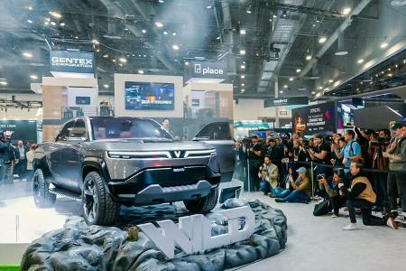 Vinfast Pickup Studie CES 2024