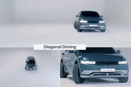 Hyundai Ioniq 5 mit Crabwalk-Modus
