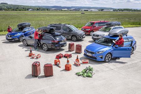 Renault Captur, Opel Insignia, Citroen Berlingo, VW Multivan, Skoda Kodiaq, Kia Ceed, Exterieur Renault Captur, Opel Insignia, Citroen Berlingo, VW Multivan, Skoda Kodiaq, Kia Ceed, Exterieur