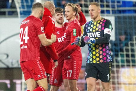 Platz 16: 1. FC Köln (Tatsächlicher Platz: 17) - 4 Punkte aus den letzten fünf Spielen | N, S, U, N, N