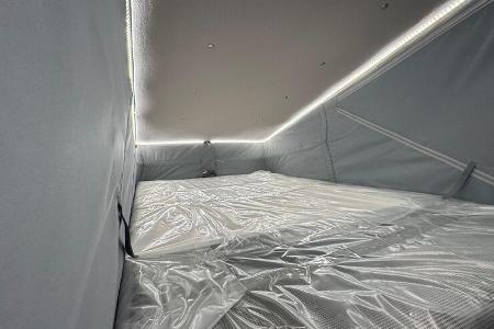 Aufstelldach, Innenraum, Matratze, Licht, Dach