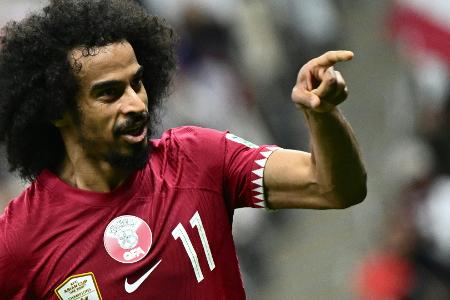 Asien-Cup: Gastgeber Katar startet mit Sieg gegen Libanon Asien-Cup: Gastgeber Katar startet mit Sieg gegen Libanon