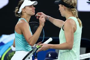 Wozniacki nach Kurzschicht in der zweiten Runde