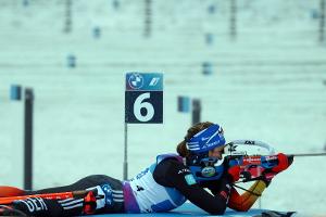 Preuß Sechste in der Verfolgung von Ruhpolding