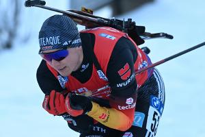 Biathlon: Strelow in Verfolgung Fünfter