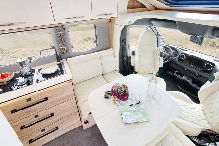 Eura Mobil Xtura Teilintegrierter Küche
