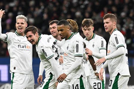 Platz 15: Borussia Mönchengladbach (Tatsächlicher Platz: 12) - 4 Punkte aus den letzten fünf Spielen | N, S, N, U, N