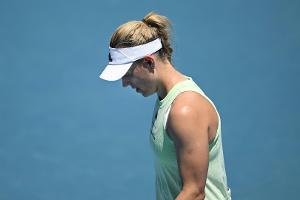 Erstrundenaus für Kerber in Melbourne