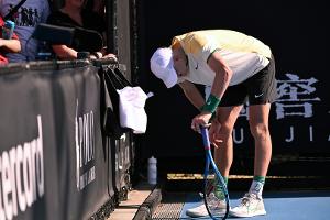 Australian Open: Brite Draper übergibt sich nach Sieg