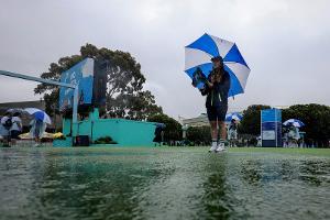 Regen: Spiele in Melbourne mit Verzögerung gestartet