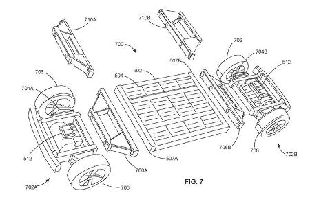 Ford Patent modularer Elektro-Baukasten