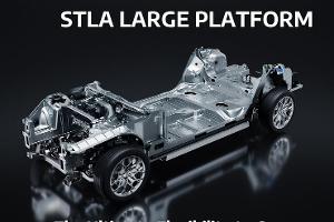 STLA Large schafft mit 800 Volt 800 km Reichweite