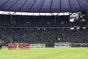 Hertha BSC verpasst Sieg nach Bernstein-Tod - Gedenken im Olympiastadion