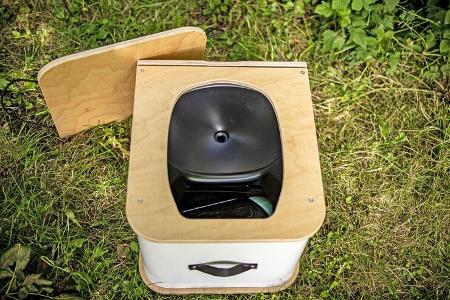 Campbee, Trenntoilette, Holz, Hive Two Compact