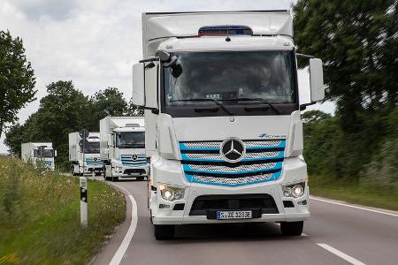 06/2021, Mercedes eActros Elektro-Lkw