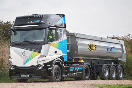 Daimler E-Actros Long Haul Meiller Kipplaster