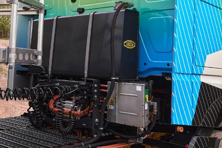 Daimler E-Actros Long Haul Meiller Kipplaster Inverter