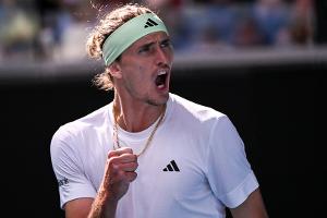 Nach Krimi: Zverev im Viertelfinale - nun gegen Alcaraz