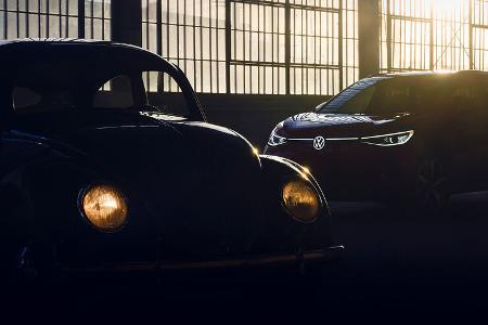 VW Käfer Baujahr 1949, VW ID.4, VW Käfer