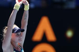 Qualifikantin Jastremska in Melbourne im Halbfinale